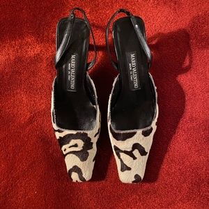Mario Valentino Pony Hair Shoes-JUST ADDED DISCOUNTED SHIPPING POST HOLIDAYS!